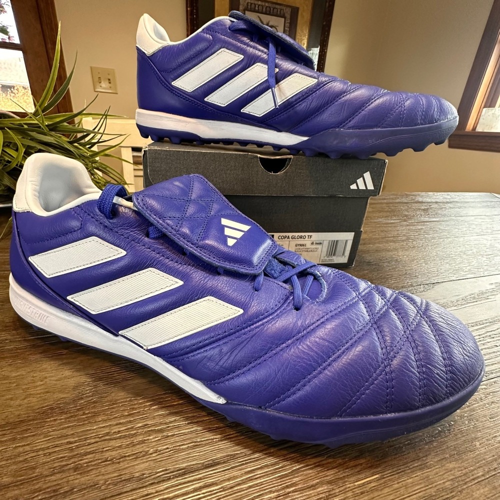 Adidas Copa Gloro TF Soccer Cleats‎ Turf Shoes Men Size 13 GY9061 Blue White